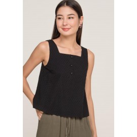 Dotted Button Top