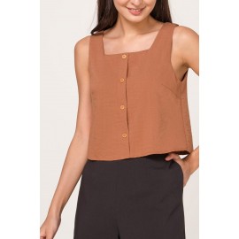 Textured Button Top