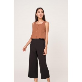 Textured Button Top