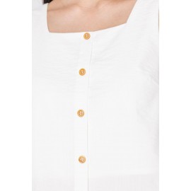 Textured Button Top