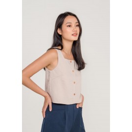 Textured Button Top