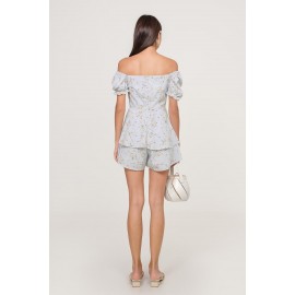 Puff Sleeve Playsuit