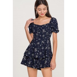 Puff Sleeve Playsuit