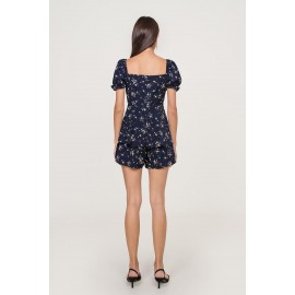 Puff Sleeve Playsuit