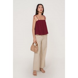 Textured Tie Swing Top