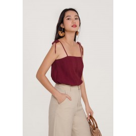 Textured Tie Swing Top