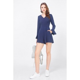 Bell Sleeve Playsuit