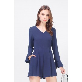 Bell Sleeve Playsuit