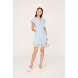 Flutter Sleeve Dress