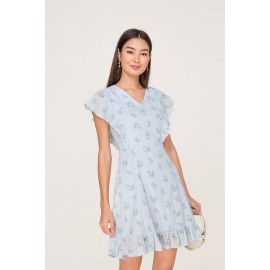 Flutter Sleeve Dress