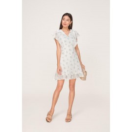 Flutter Sleeve Dress