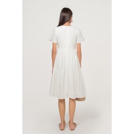 Tiered Midi Dress