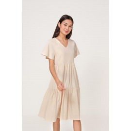 Tiered Midi Dress