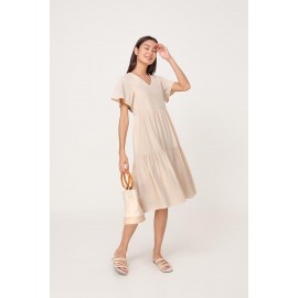 Tiered Midi Dress