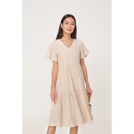 Tiered Midi Dress