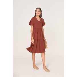 Tiered Midi Dress