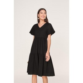 Tiered Midi Dress