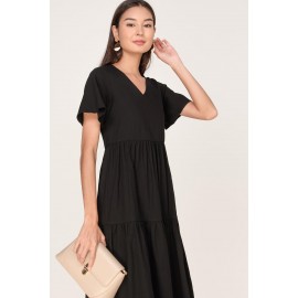 Tiered Midi Dress