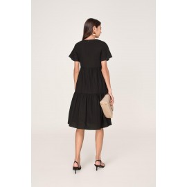 Tiered Midi Dress