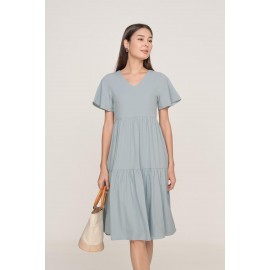 Tiered Midi Dress