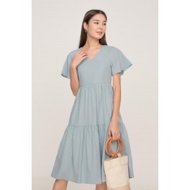 Tiered Midi Dress