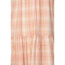 Gingham Summer Tiered Dress