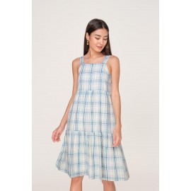 Gingham Summer Tiered Dress