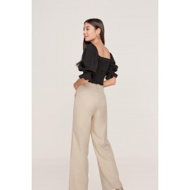 Tailored Straight Leg Pants