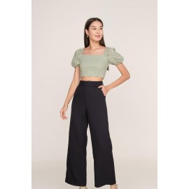 Tailored Straight Leg Pants