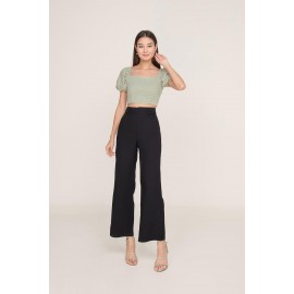 Tailored Straight Leg Pants