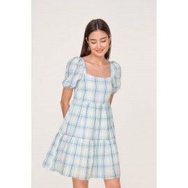 Gingham Babydoll Dress