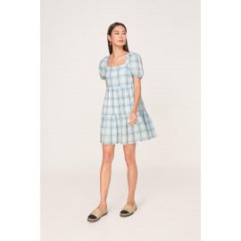 Gingham Babydoll Dress