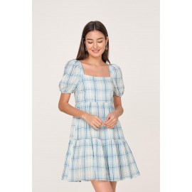 Gingham Babydoll Dress