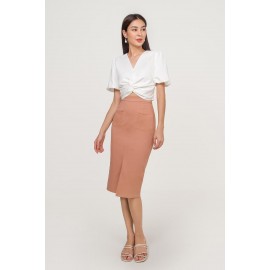 Slit Midi Skirt