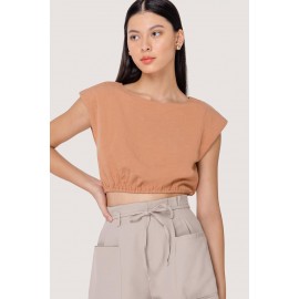 Shoulder Padded Top