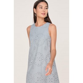 Broderie Midi Dress