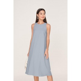 Side Button Down Dress