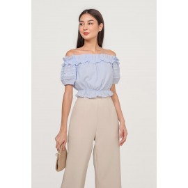 Ruffle Off Shoulder Top