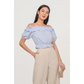 Ruffle Off Shoulder Top