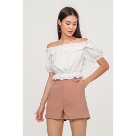 Ruffle Off Shoulder Top