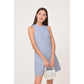 Gingham Pocket Shift Dress