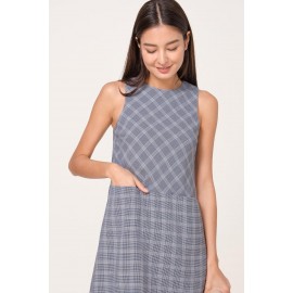 Gingham Pocket Shift Dress