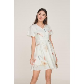 Bloom Flutter Sleeve Dress