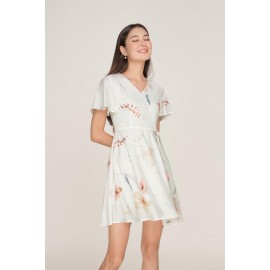 Bloom Flutter Sleeve Dress