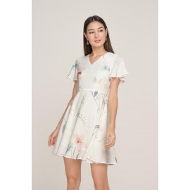 Bloom Flutter Sleeve Dress