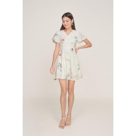 Bloom Flutter Sleeve Dress