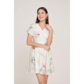 Bloom Flutter Sleeve Dress