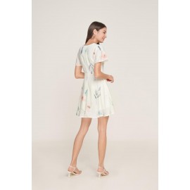 Bloom Flutter Sleeve Dress