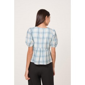 Gingham Blouse